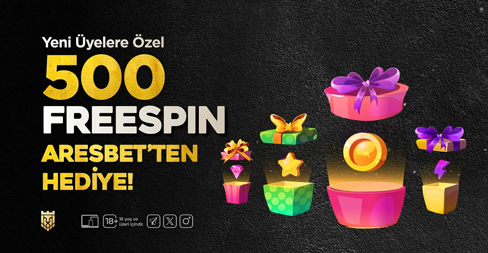 500 Freespin Deneme Bonusu
