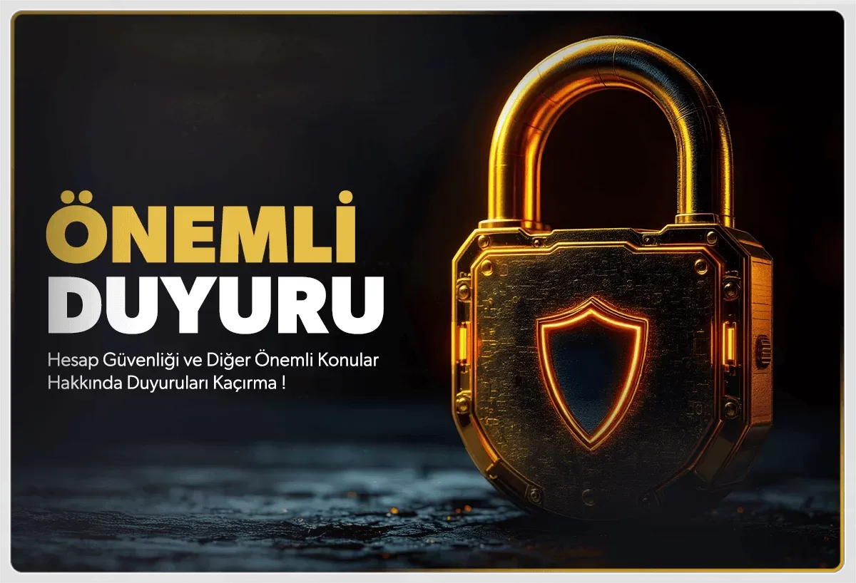 Önemli Duyuru
