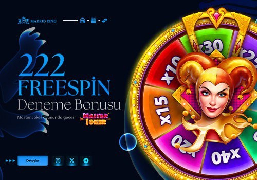 Madridking 222 Freespin Deneme Bonusu